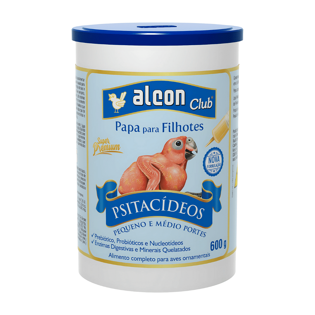 Alcon Club Papa para Filhotes Psitacídeos (160g) - Imagem 6