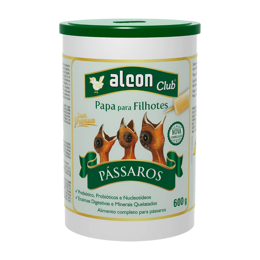 Alcon Club Papa para Filhotes Psitacídeos (160g) - Imagem 9