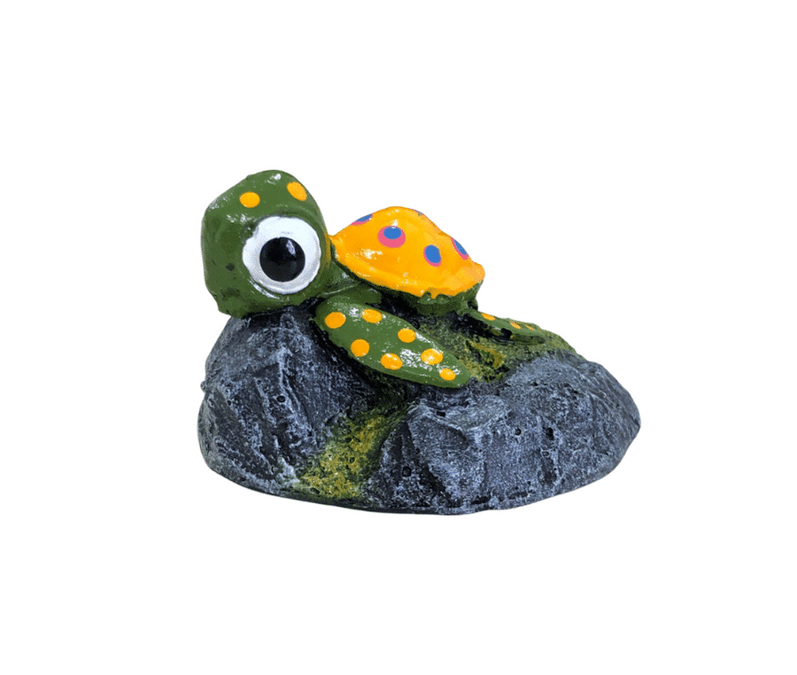 Enfeite Tartaruga Nemo (7cm x 6,5cm x 4cm)