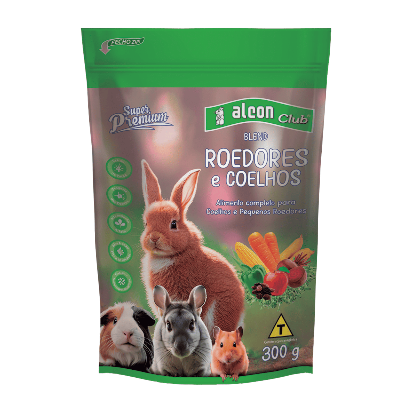 Alcon Club Blend Roedores e Coelhos (300g) - Imagem 6