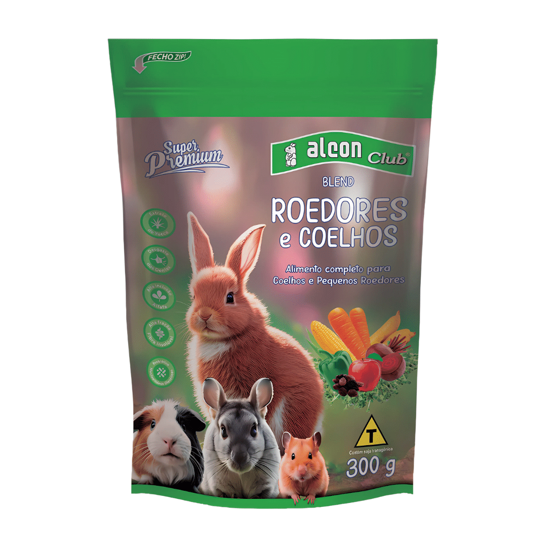 Alcon Club Blend Roedores e Coelhos (300g)