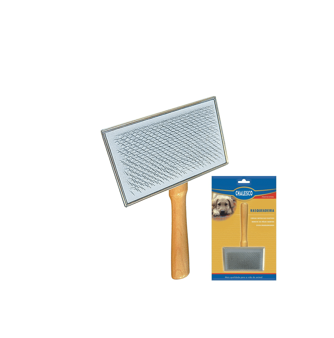 Rasqueadeira Profissional Grande (21cm x 12cm)