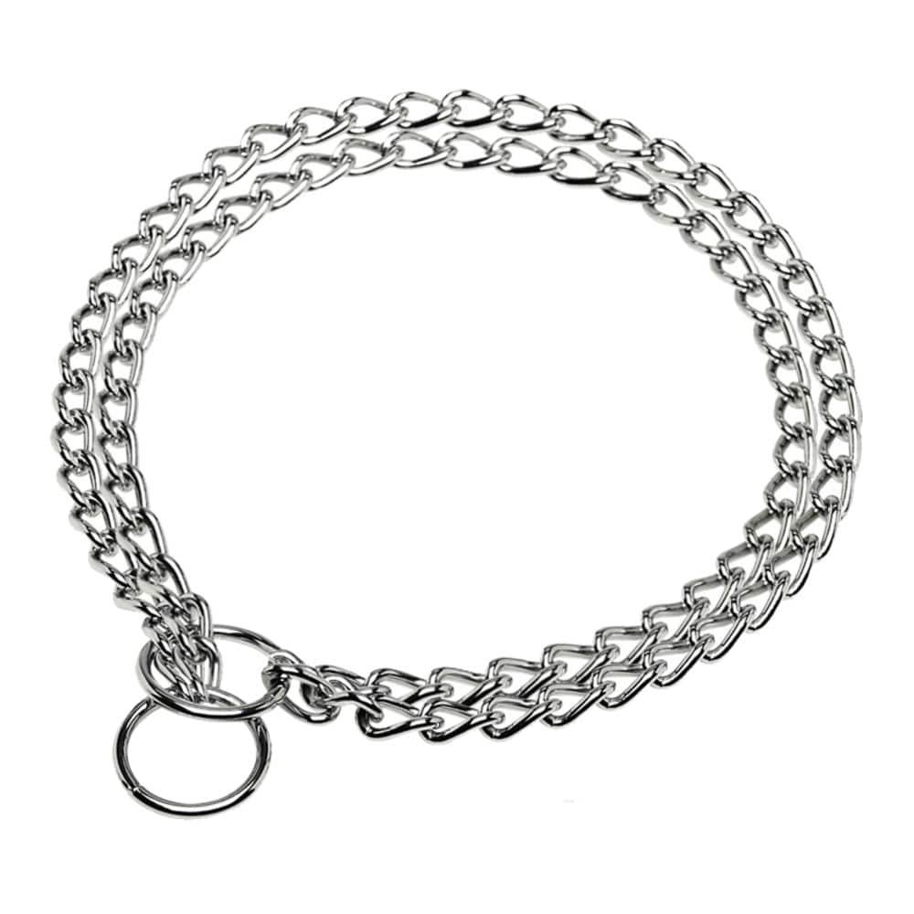 Colar Enforcador Redondo Duplo (2,5cm x 50cm)