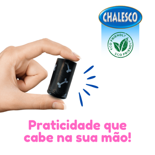 Refil do Kit Higiênico Chalesco (Cata Caca 4 unidades) - Imagem 7