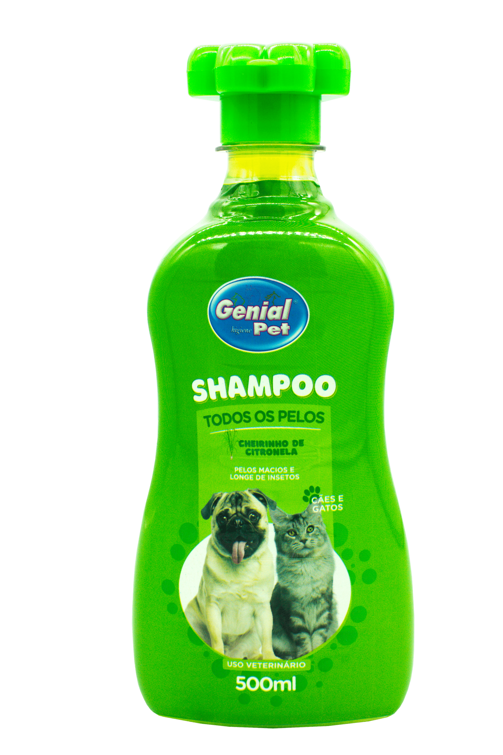 Shampoo Citronela Genial Pet (500ml)