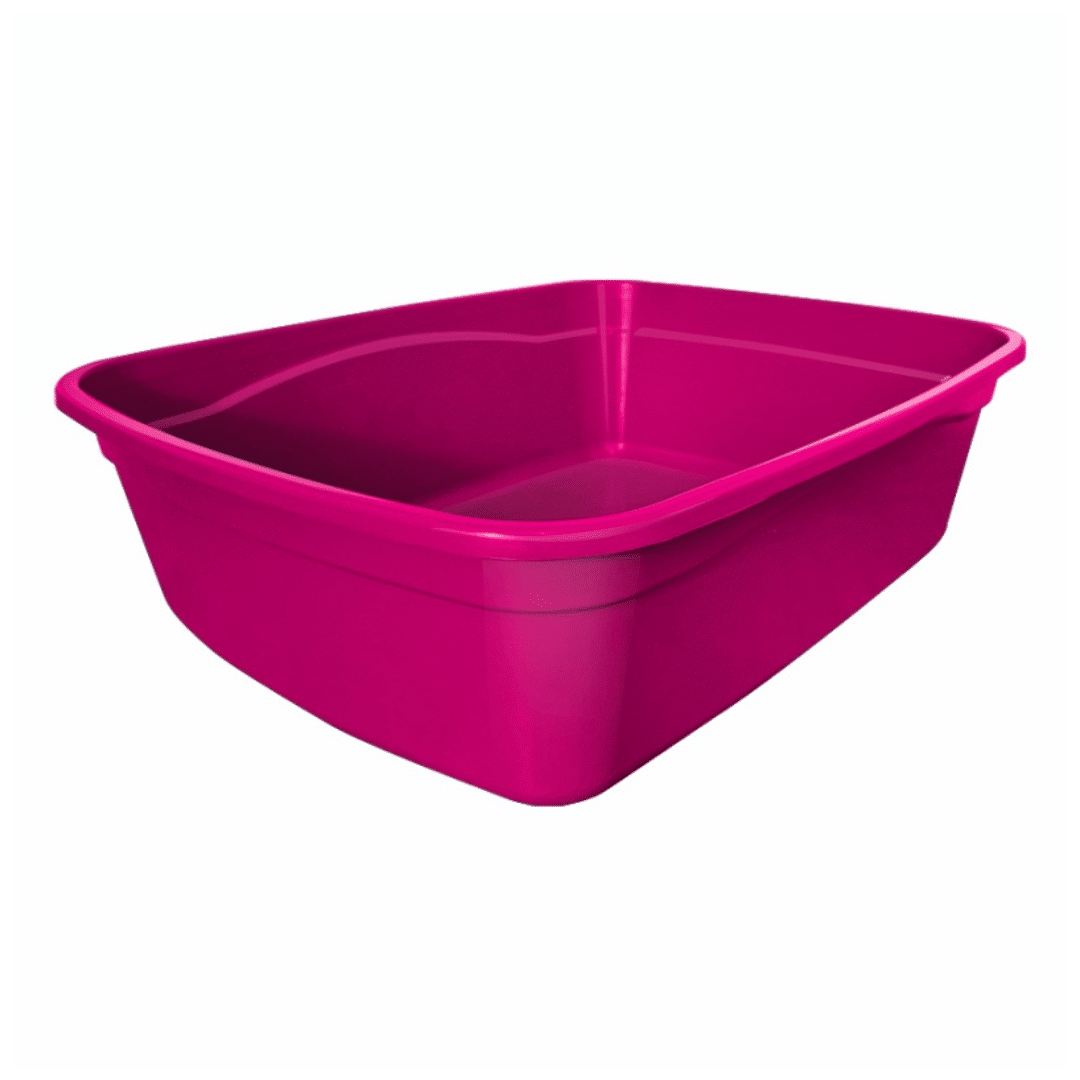 Bandeja Premium Brinqpet Rosa (52cm x 43cm x 16cm)