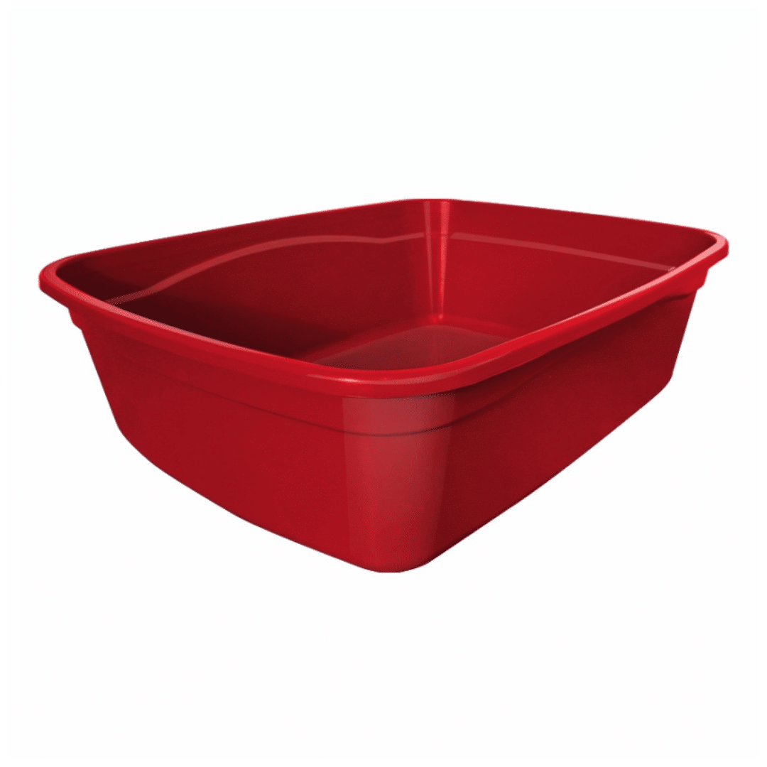 Bandeja Premium Brinqpet Vermelho (52cm x 43cm x 16cm)