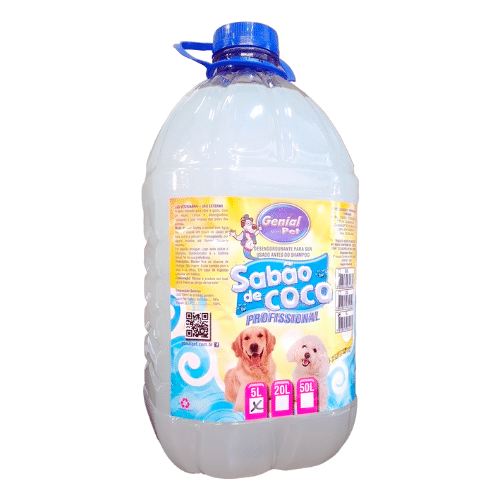 Sabão Coco Pré Lavagem Genial Pet (5 Litros)