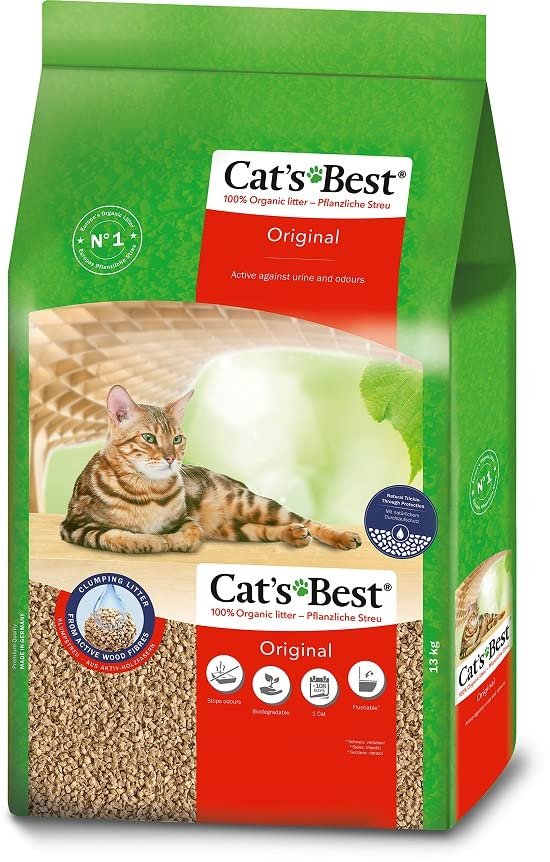 Granulado Higiênico Cat's Best Tradicional (8,6kg)