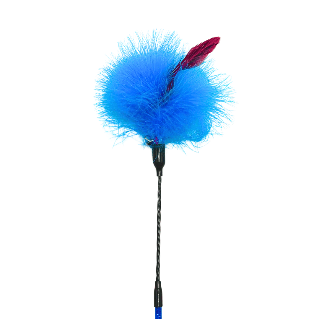 Varinha Brilhante Penas (50cm)