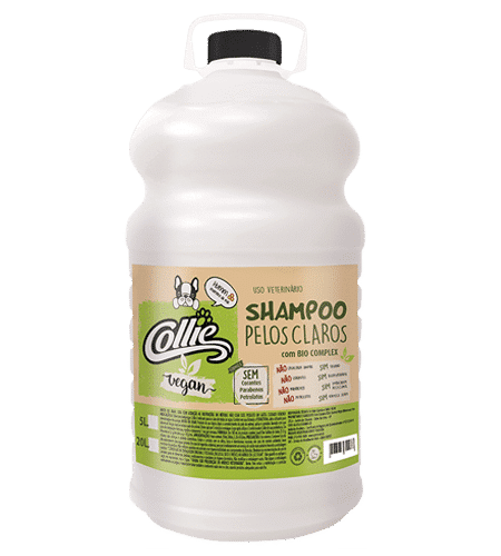 Shampoo Pelos Claros Collie (5 Litros)