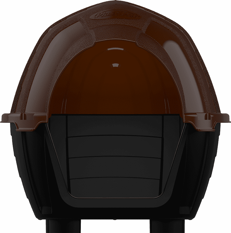 Casa Stone House Nº4 Marrom (59cm x 48cm x 48cm)