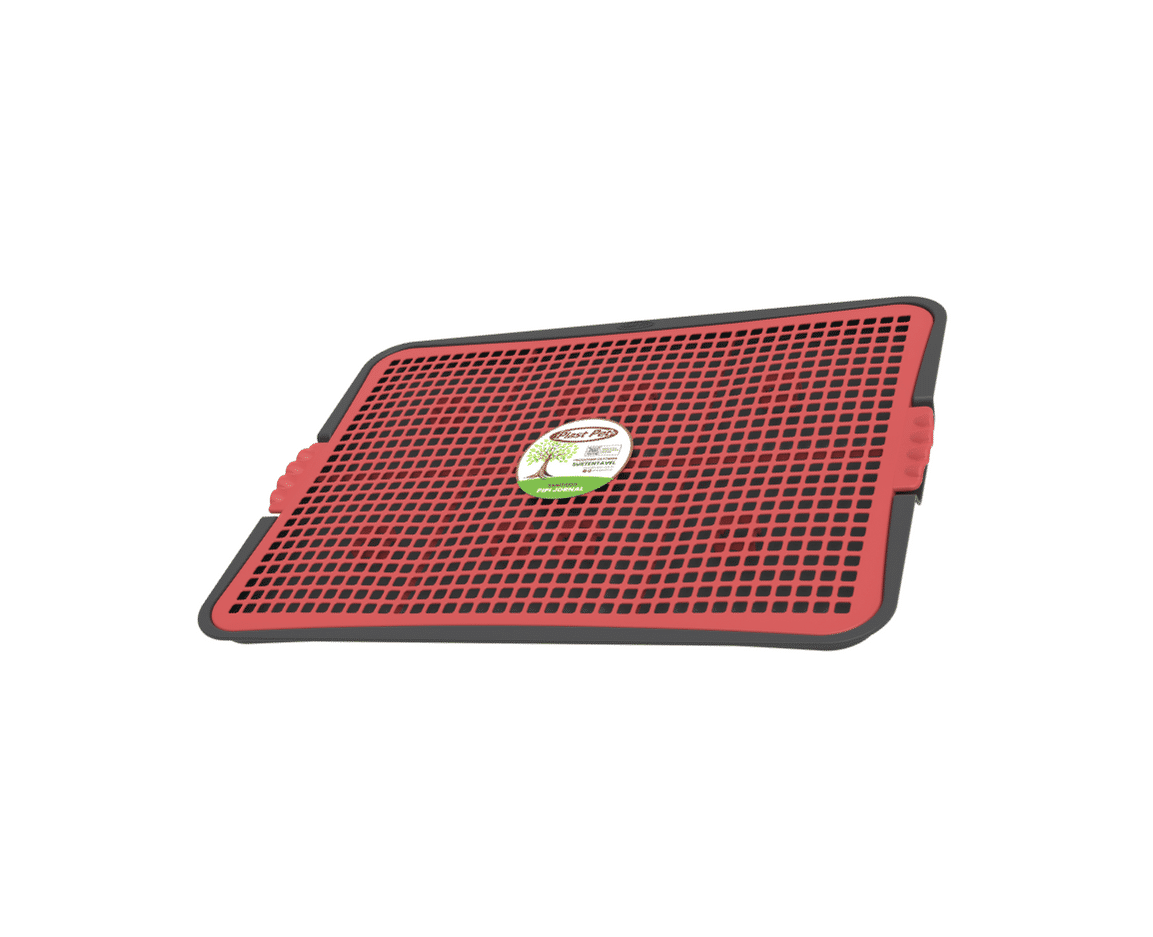 Pipi Jornal Eco Vermelho (57cm x 39cm x 2,6cm)