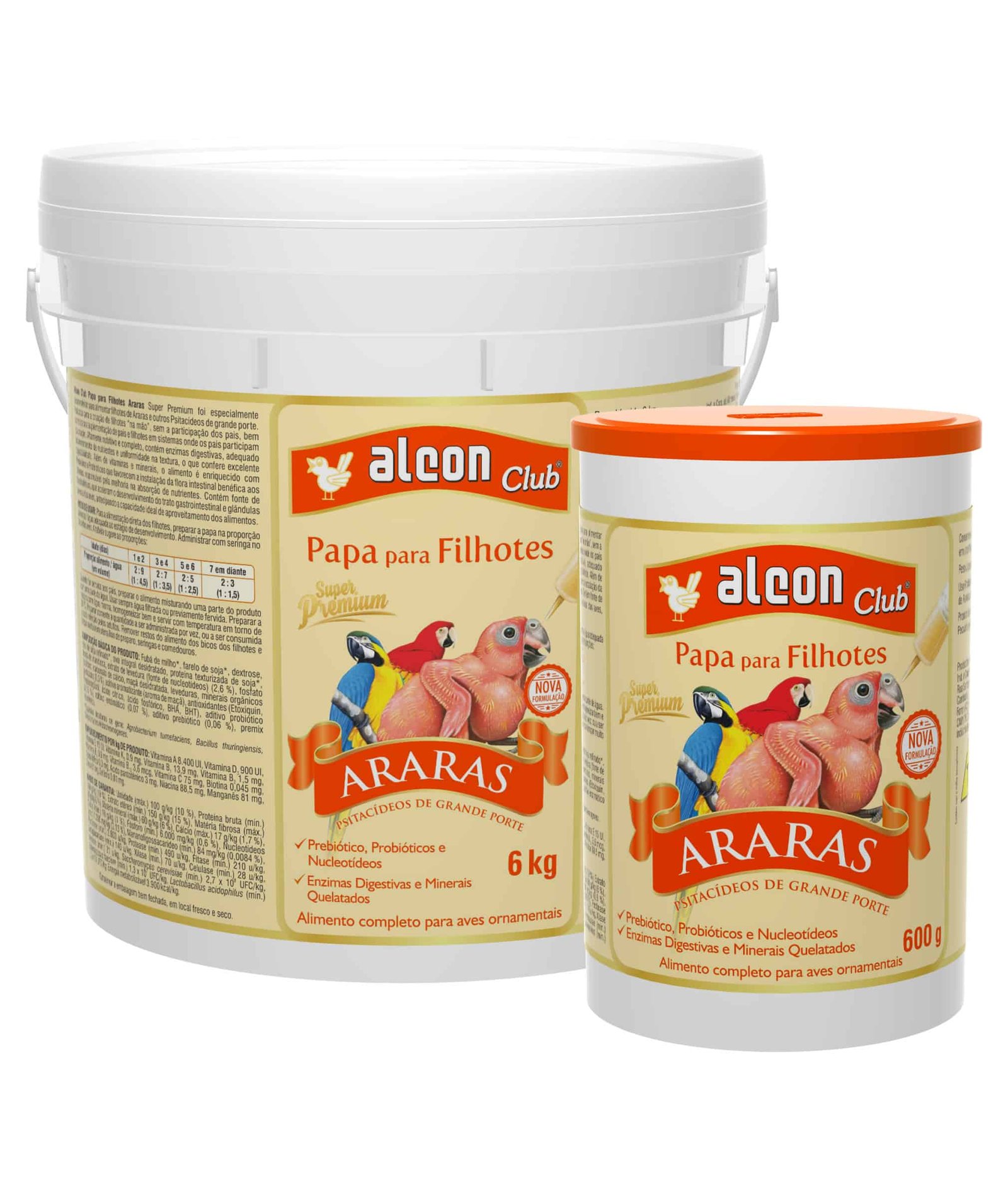 Alcon Club Papa para Filhotes Araras (600g) - Imagem 4