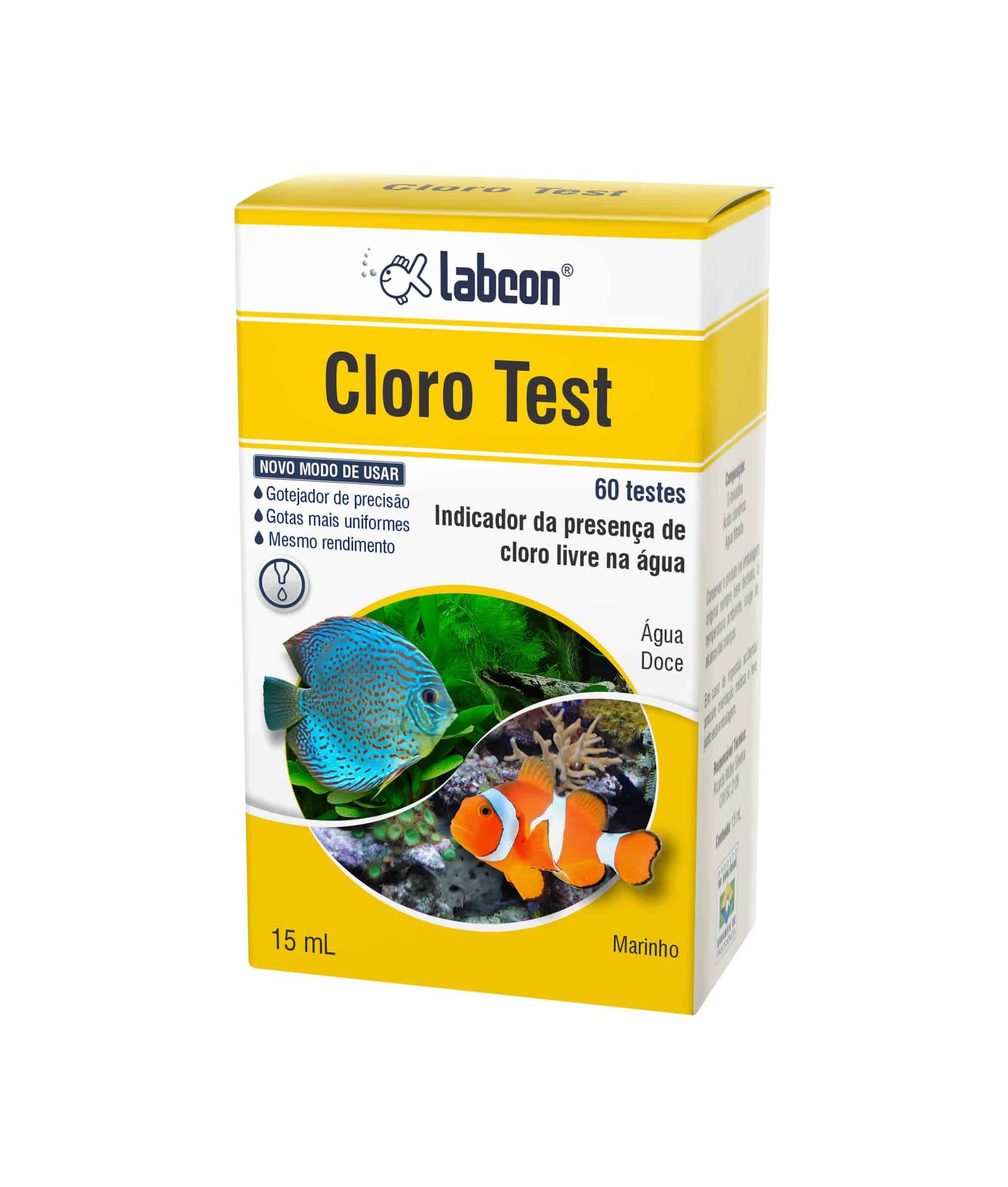 ALcon Labcon Cloro Test (15ml - 60 testes) - Imagem 2
