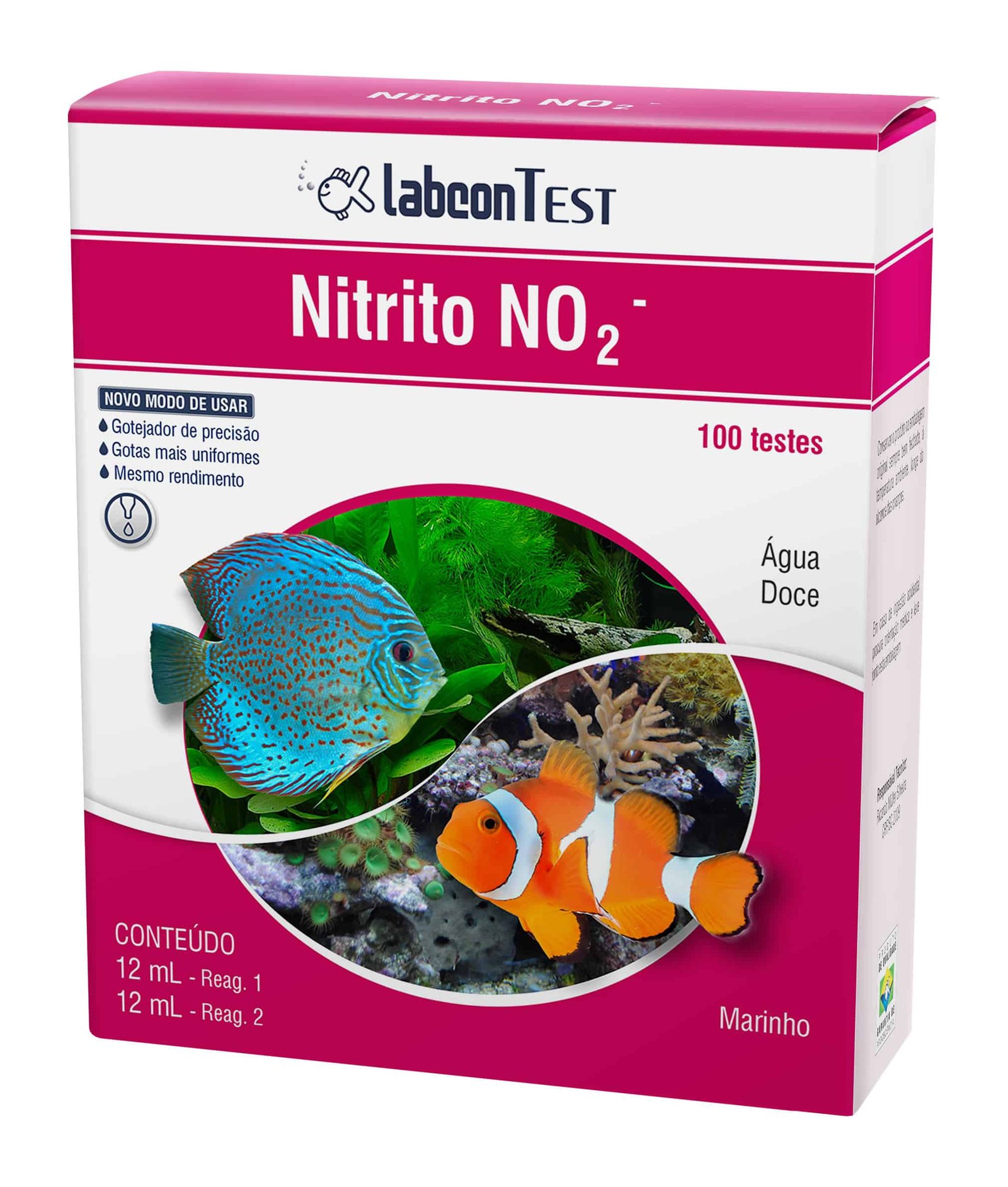 ALcon Labcon Test Nitrito NO2 (100 testes) - Imagem 2