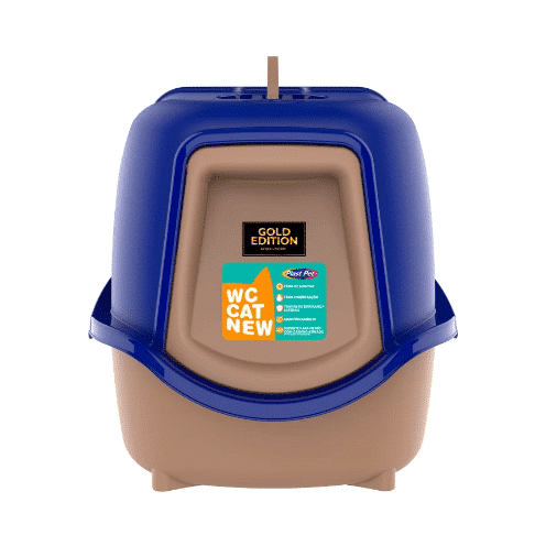 Sanitário WC Cat New Gold Azul (55cm x 39cm x 39cm) - Imagem 13